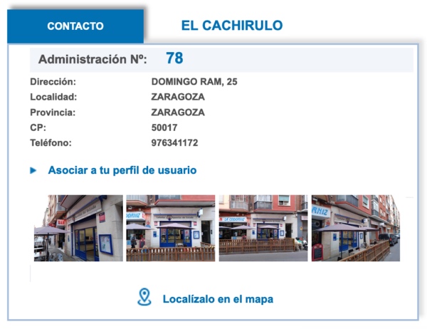 Ficha SELAE de El Cachirulo
